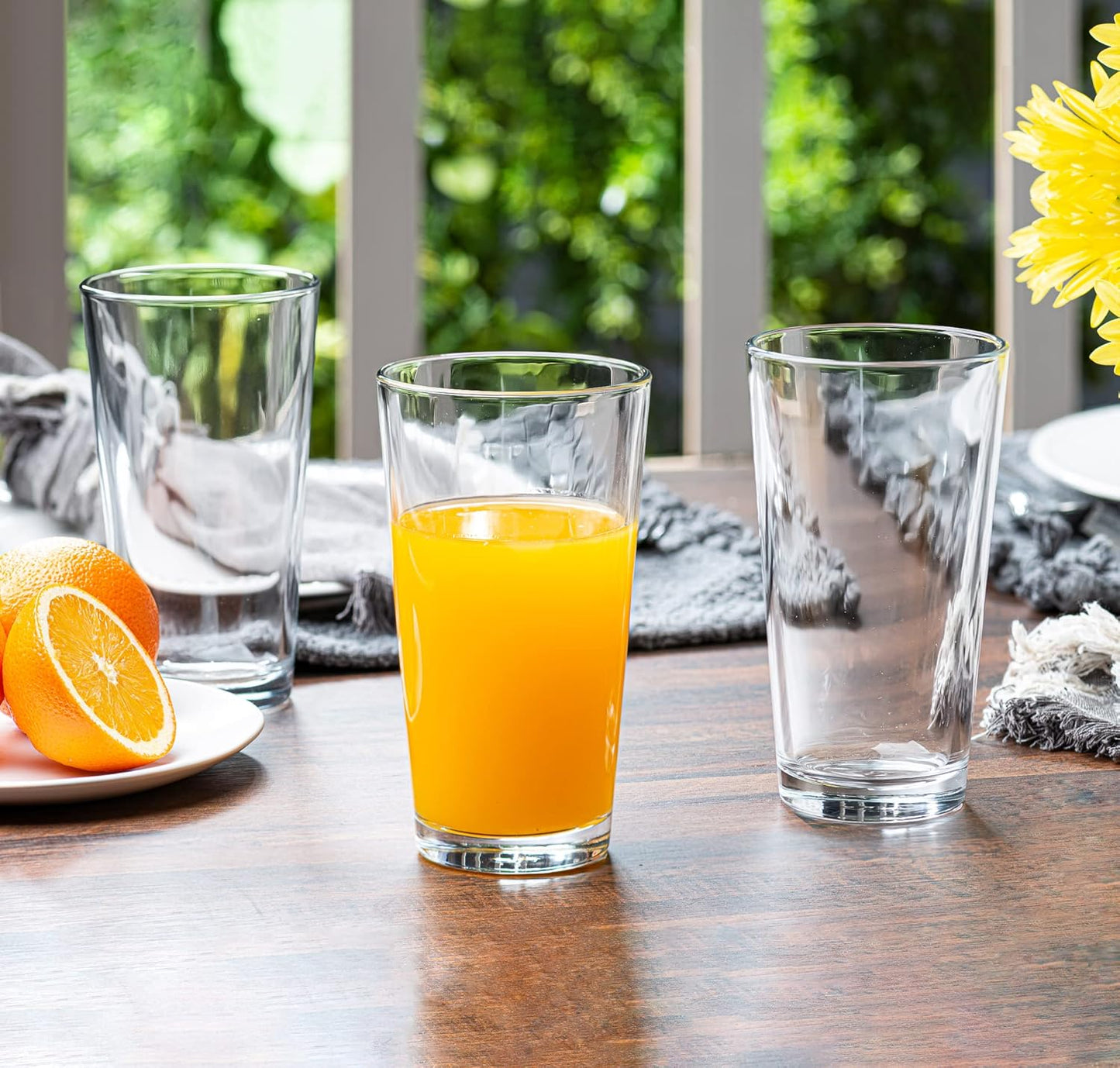 Drinking Glasses - Set of 10-16oz.