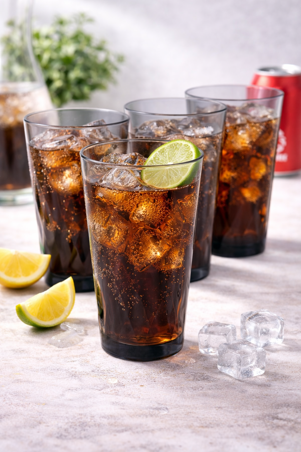 Set of 6,  Plastic Drinking Glasses